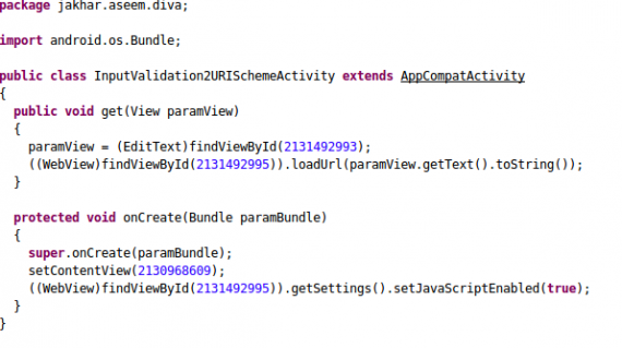 Vulnerability Analysis in Android Applications (1) - Jaymon Security