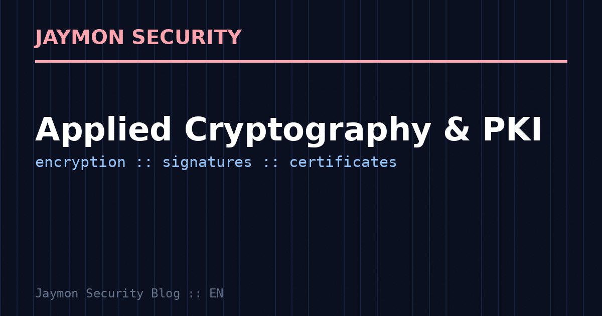 Applied cryptography and PKI: X.509 certificates and the chain of trust between root CA, intermediate CA and leaf certificates
