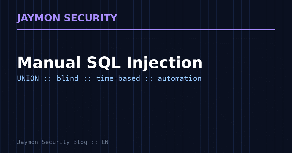 Manual SQL injection: blind boolean oracle over MySQL with character-by-character extraction